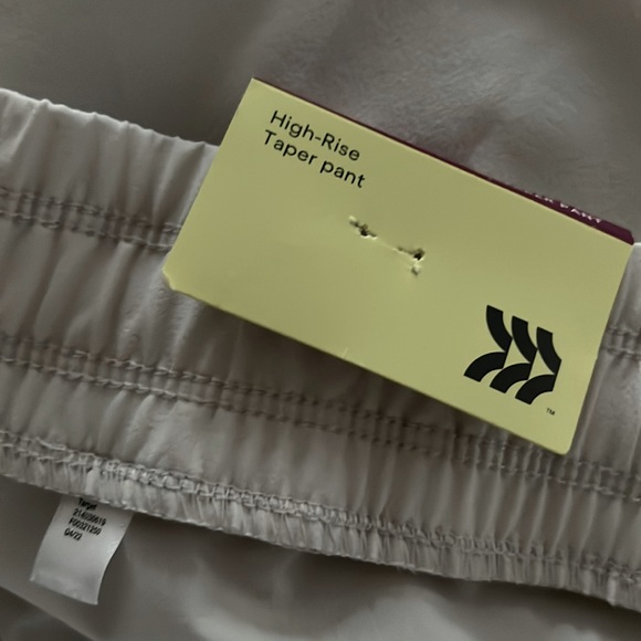 All in Motion™ Women's Stretch Woven Taper Pants - Light Beige - Picture 5 of 5